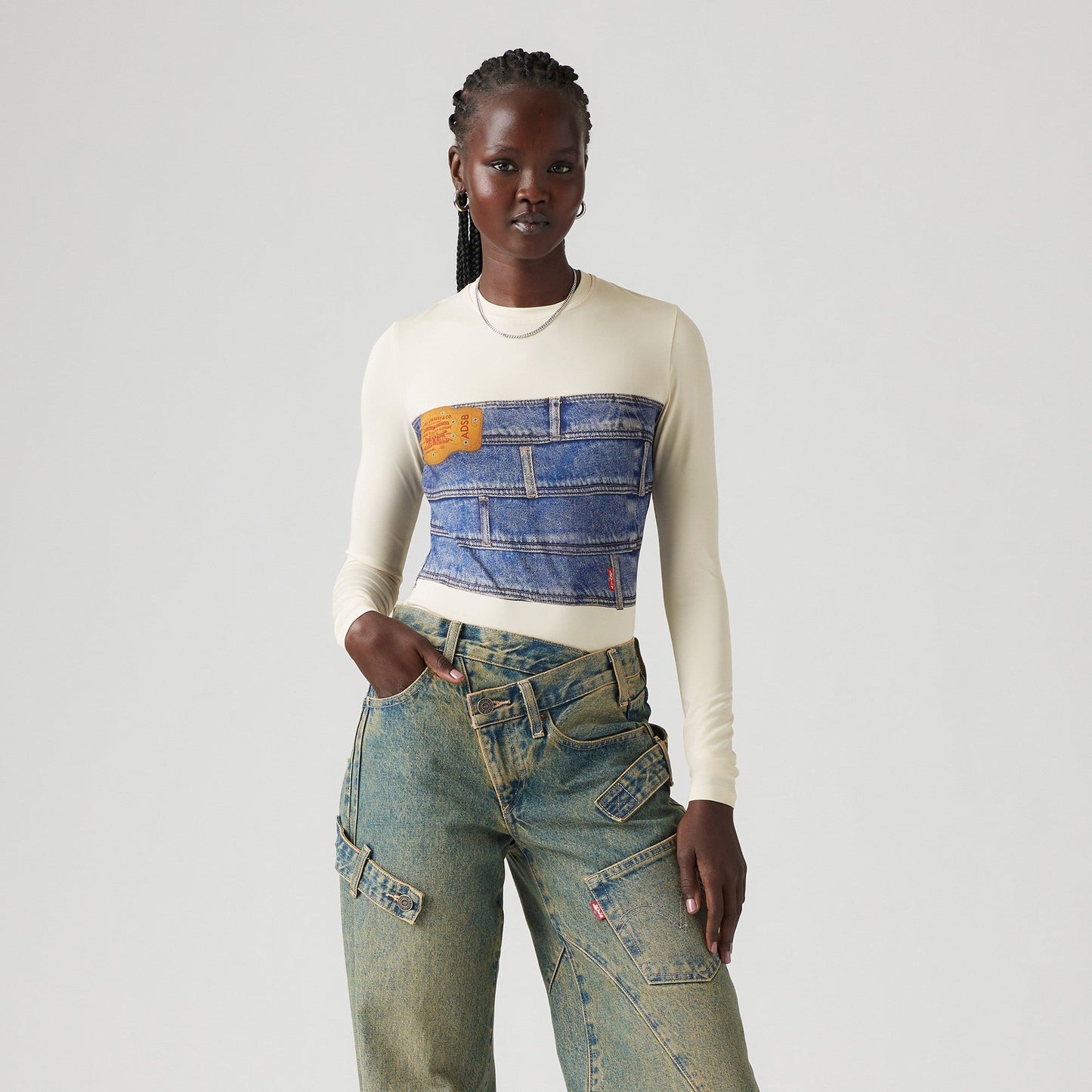 Levi’s® X ADSB ANDERSSON BELL 세컨드 스킨 탑
