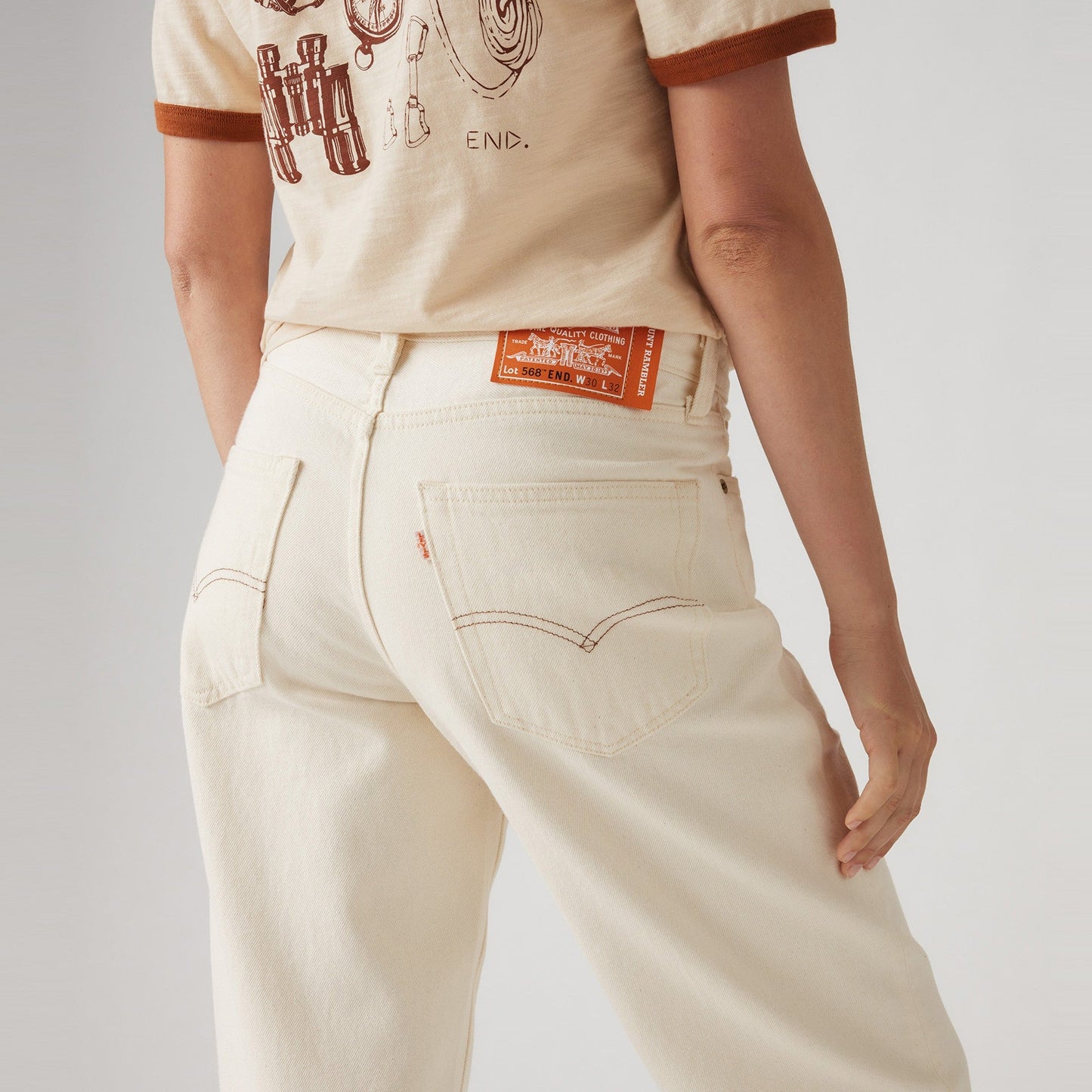 LEVI'S® X END. 568™ 루즈 스트레이트 진