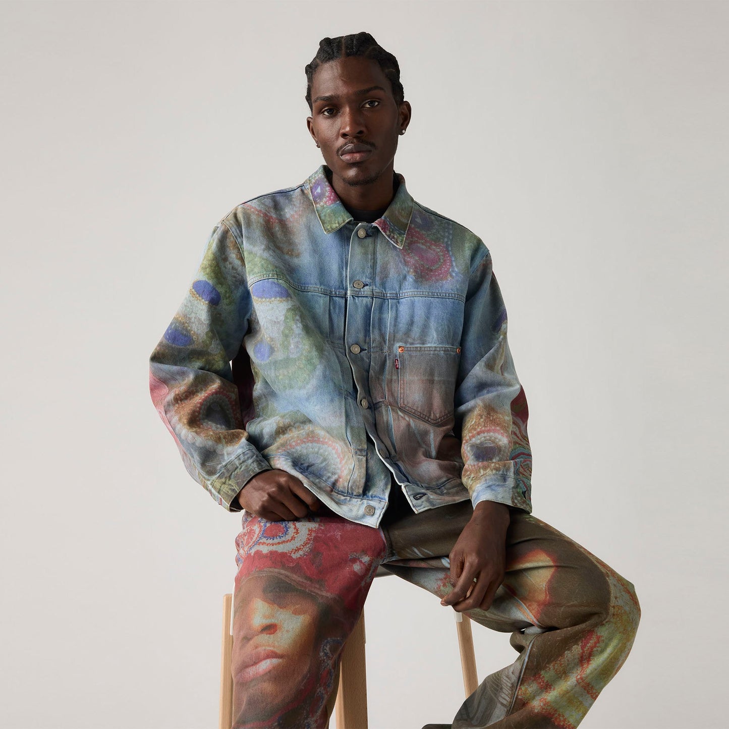 LEVI'S® X DENIM TEARS 포토 트러커 자켓