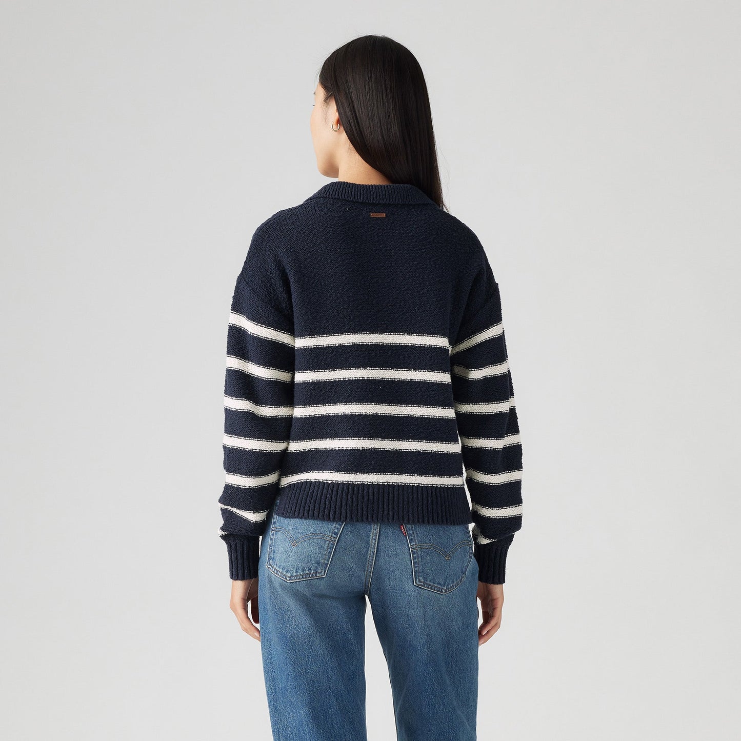 새틀라이트 폴로 스웨터