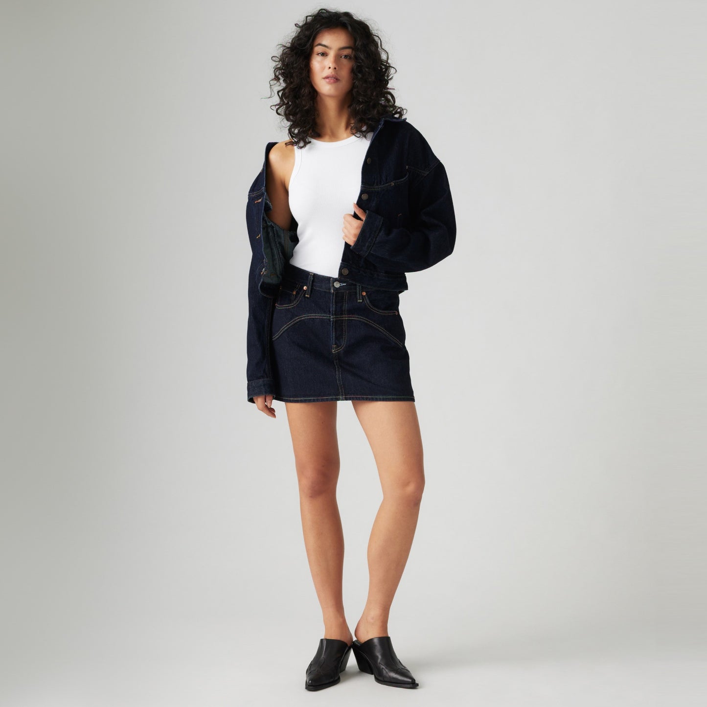 웨스턴 아이콘 스커트