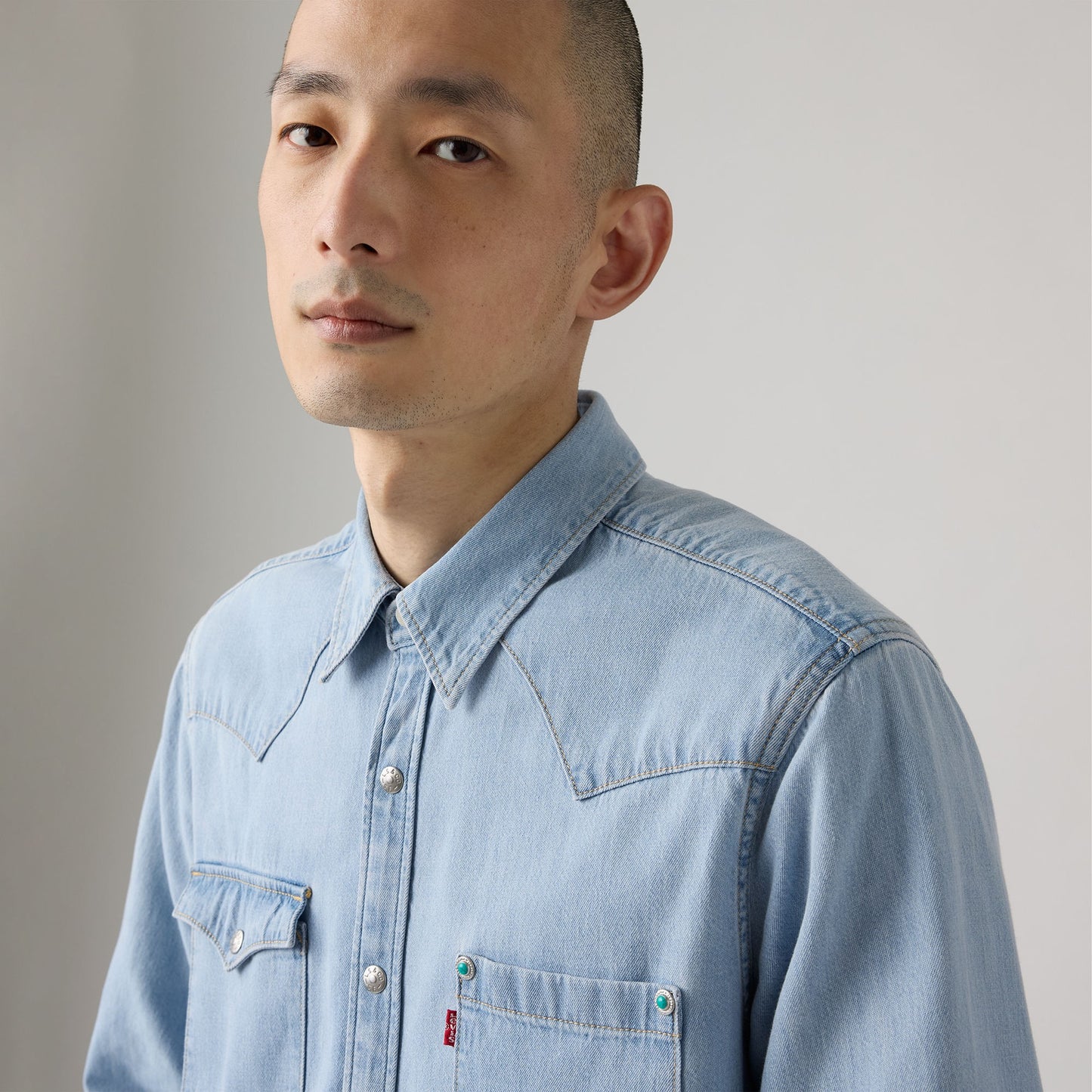 바스토우 스페셜 에디션 스탠다드 핏 웨스턴 셔츠