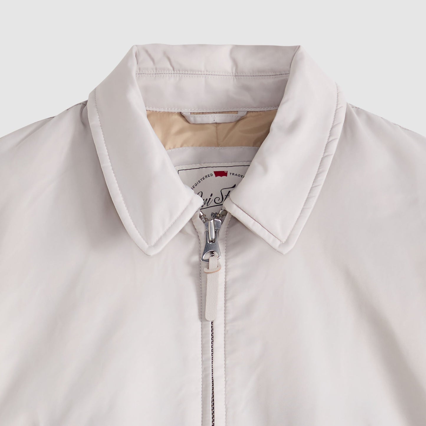 보위 크롭 봄버 자켓