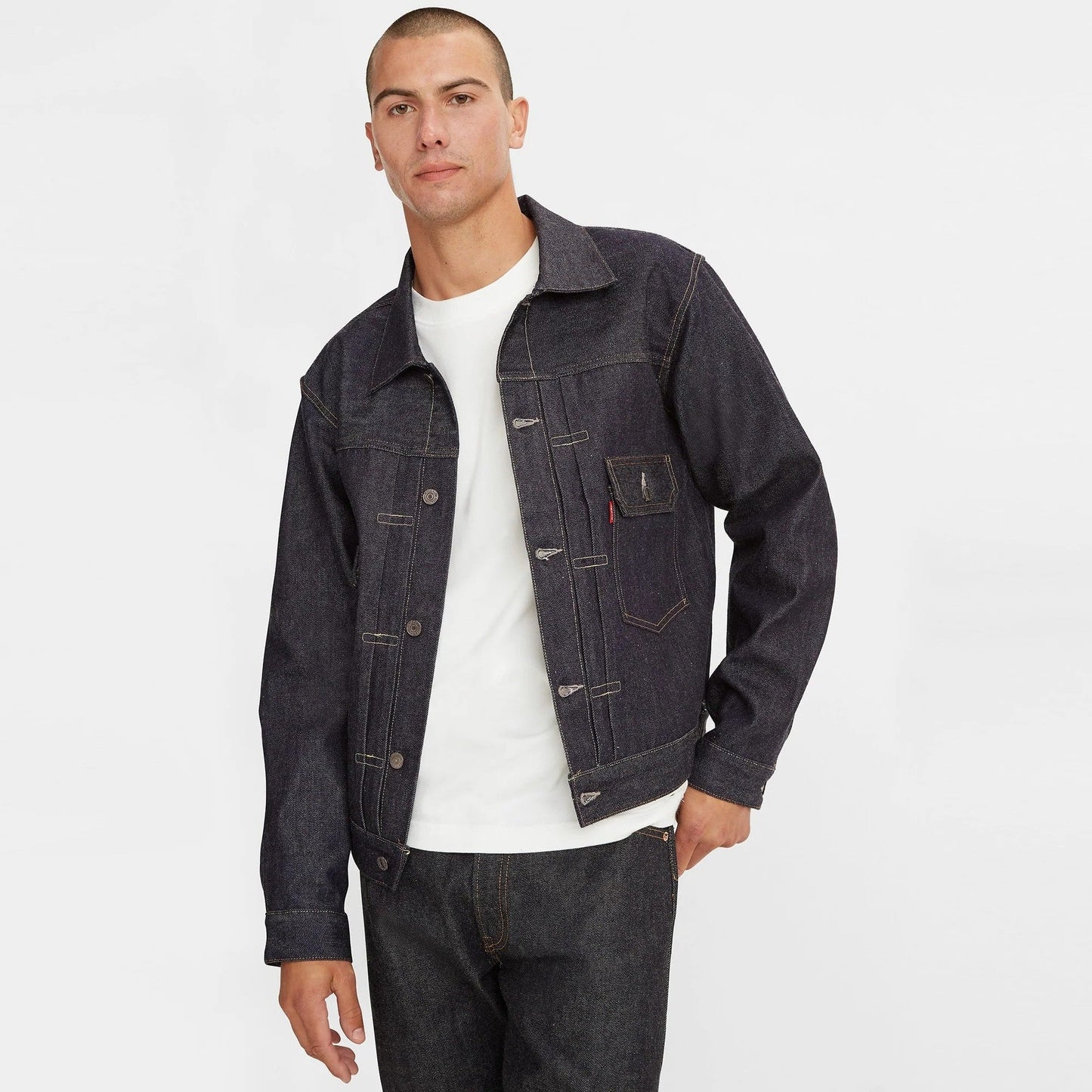 LVC 1953 타입 II 자켓_ORGANIC RIGID