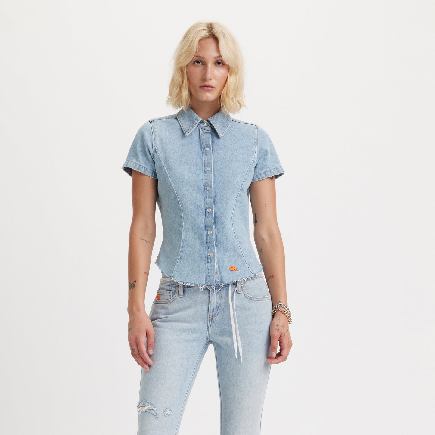 LEVI'S® X ERL 데님 셔츠