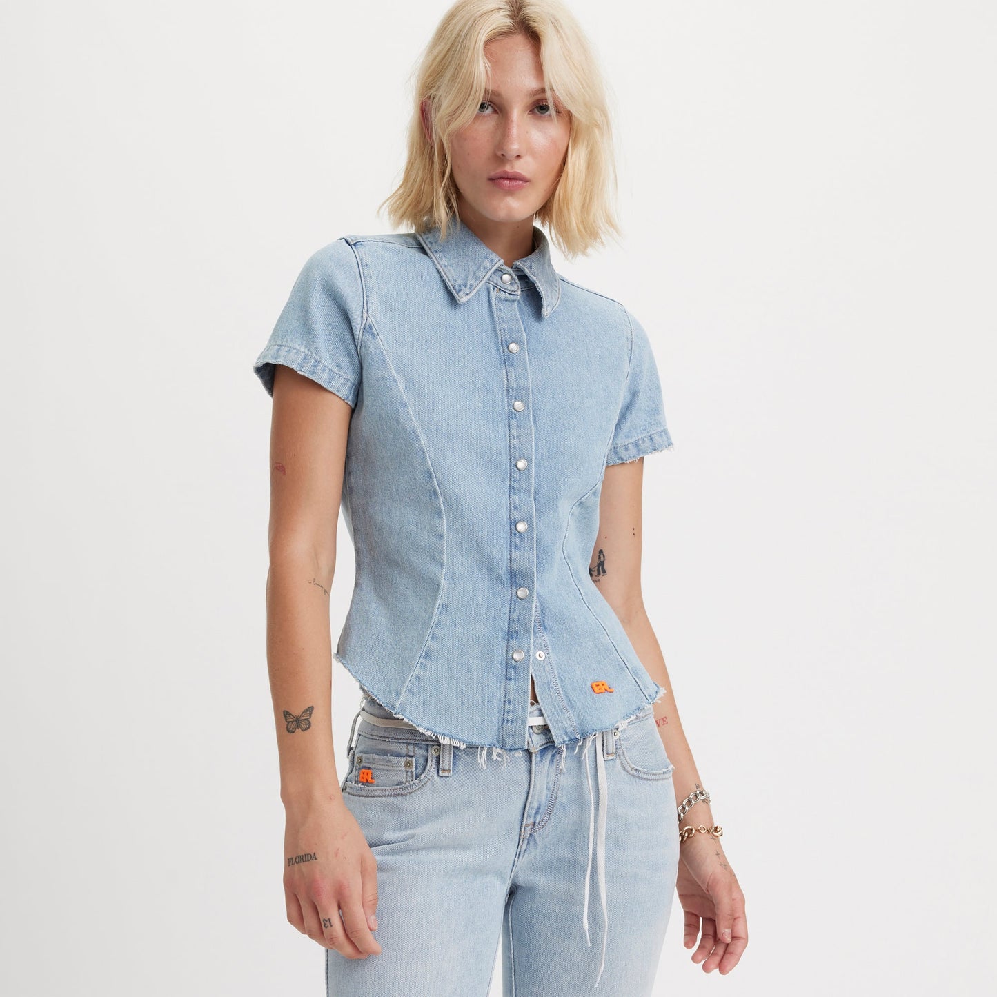 LEVI'S® X ERL 데님 셔츠