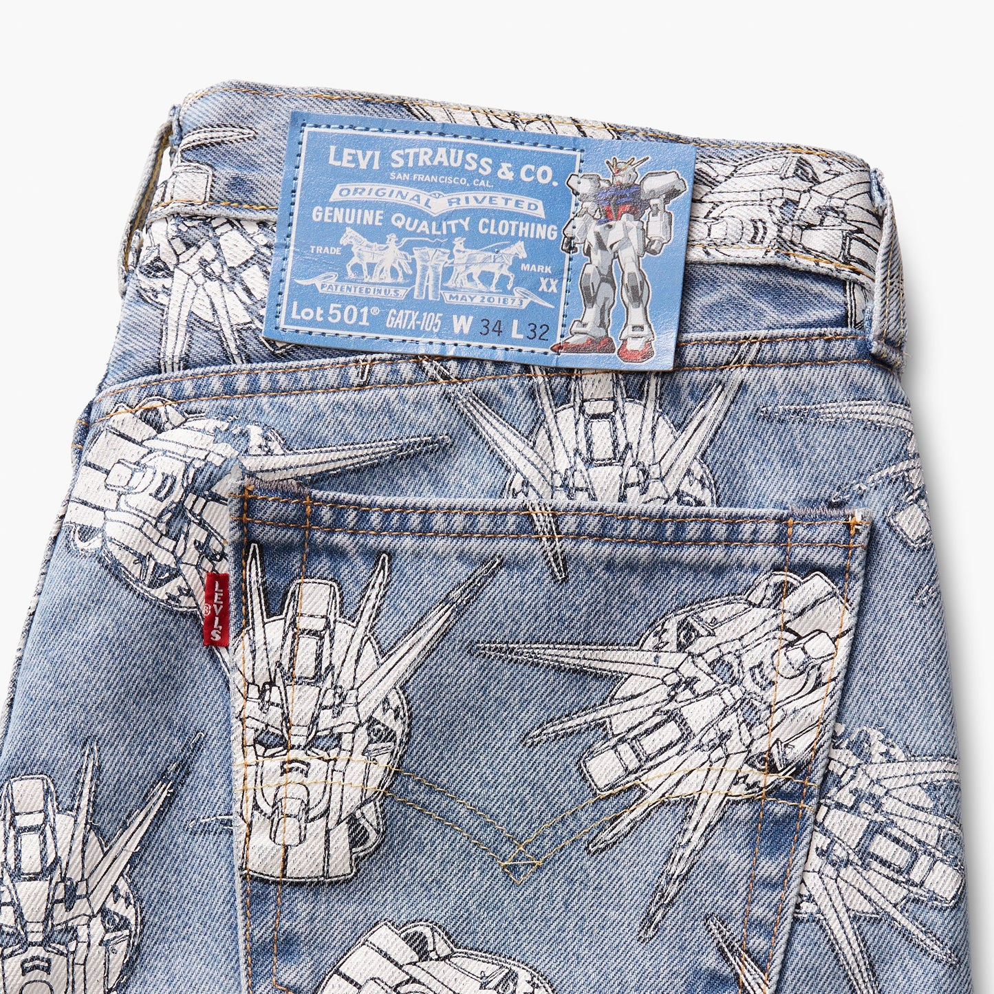 LEVI'S® X GUNDAM SEED '93 501® 진