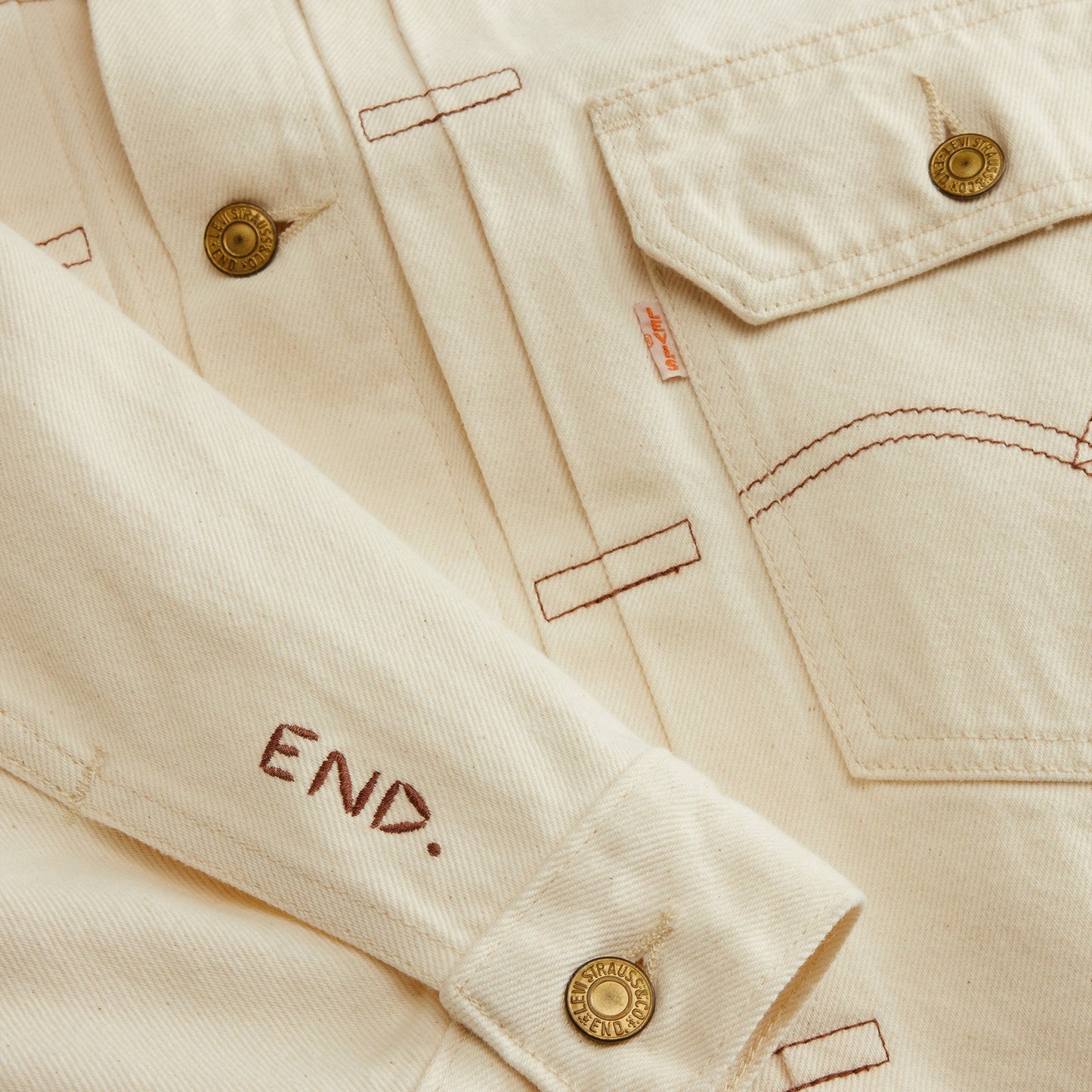 LEVI'S® X END. 타입 II 트러커 자켓