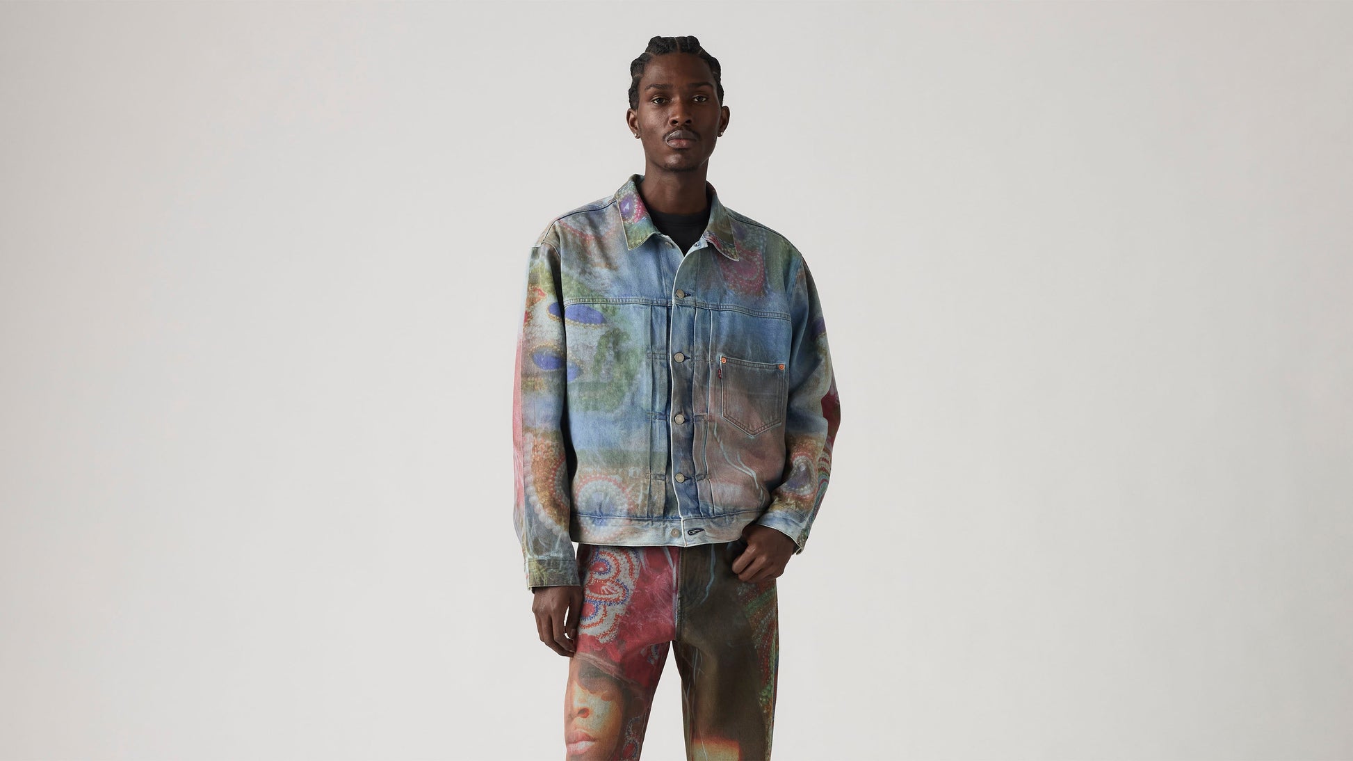 LEVI'S® X DENIM TEARS 포토 트러커 자켓