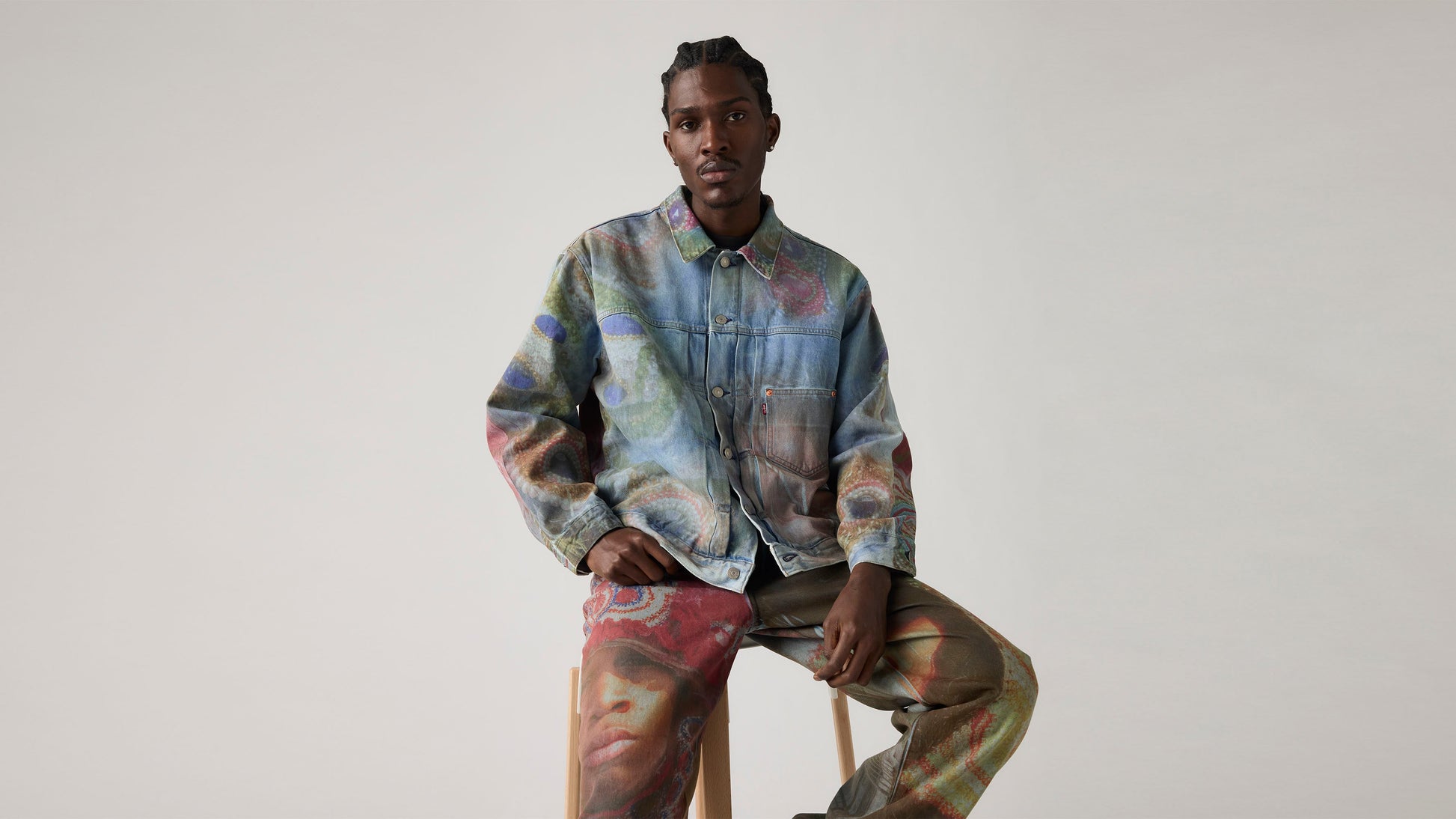 LEVI'S® X DENIM TEARS 포토 트러커 자켓
