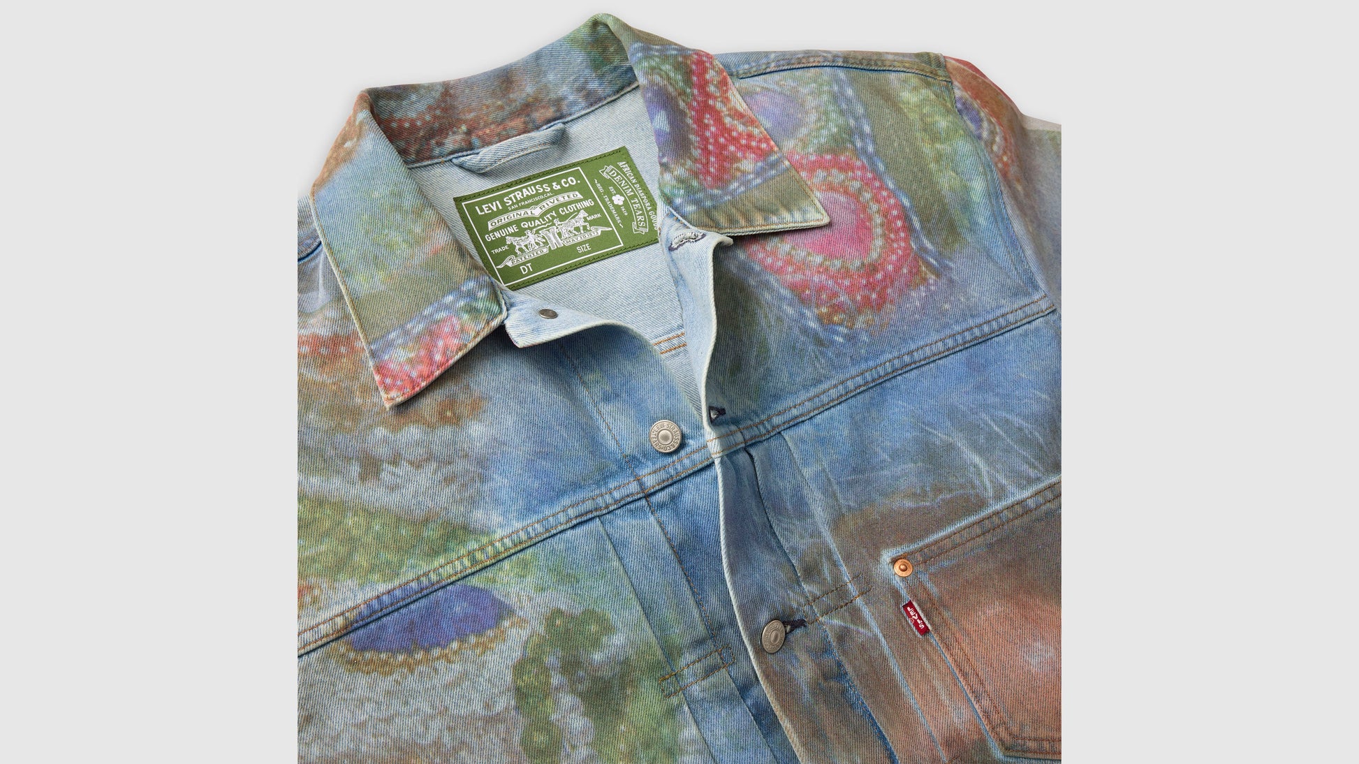 LEVI'S® X DENIM TEARS 포토 트러커 자켓