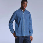 BLUETAB™ 릴렉스 버튼 업 셔츠