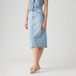 하이라이즈 슬릿 스커트