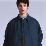 BLUETAB™ 데님 맥 코트