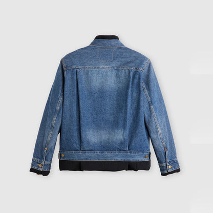 LEVI’S® X SACAI 데님 마틀라세 트윌 리버시블 블루종