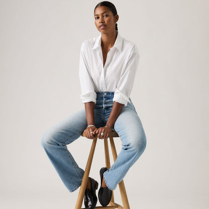 크롭 할리 셔츠