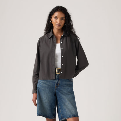 크롭 할리 셔츠