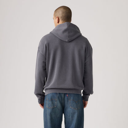 투 홀스 크롭 후디