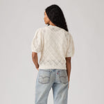 Levi's® Women's Pauline Pointelle Short-Sleeve Cardigan