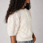 Levi's® Women's Pauline Pointelle Short-Sleeve Cardigan