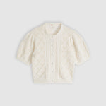 Levi's® Women's Pauline Pointelle Short-Sleeve Cardigan