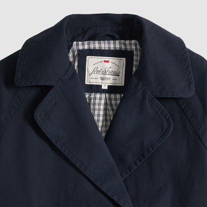 브리 크롭 스윙 트렌치 자켓