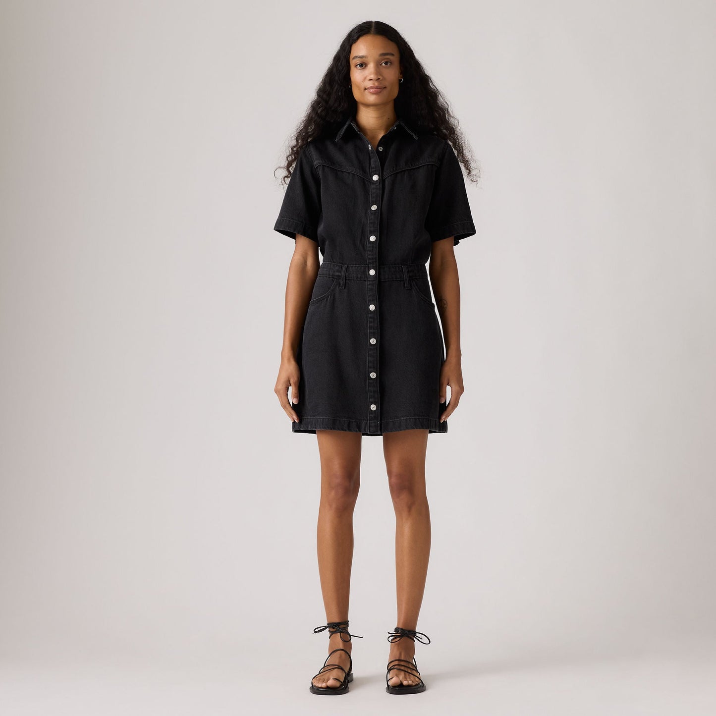 Levi's® Women's Short-Sleeve Logan Western Dress