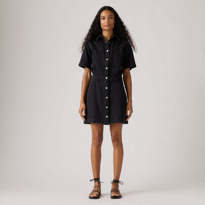 Levi's® Women's Short-Sleeve Logan Western Dress