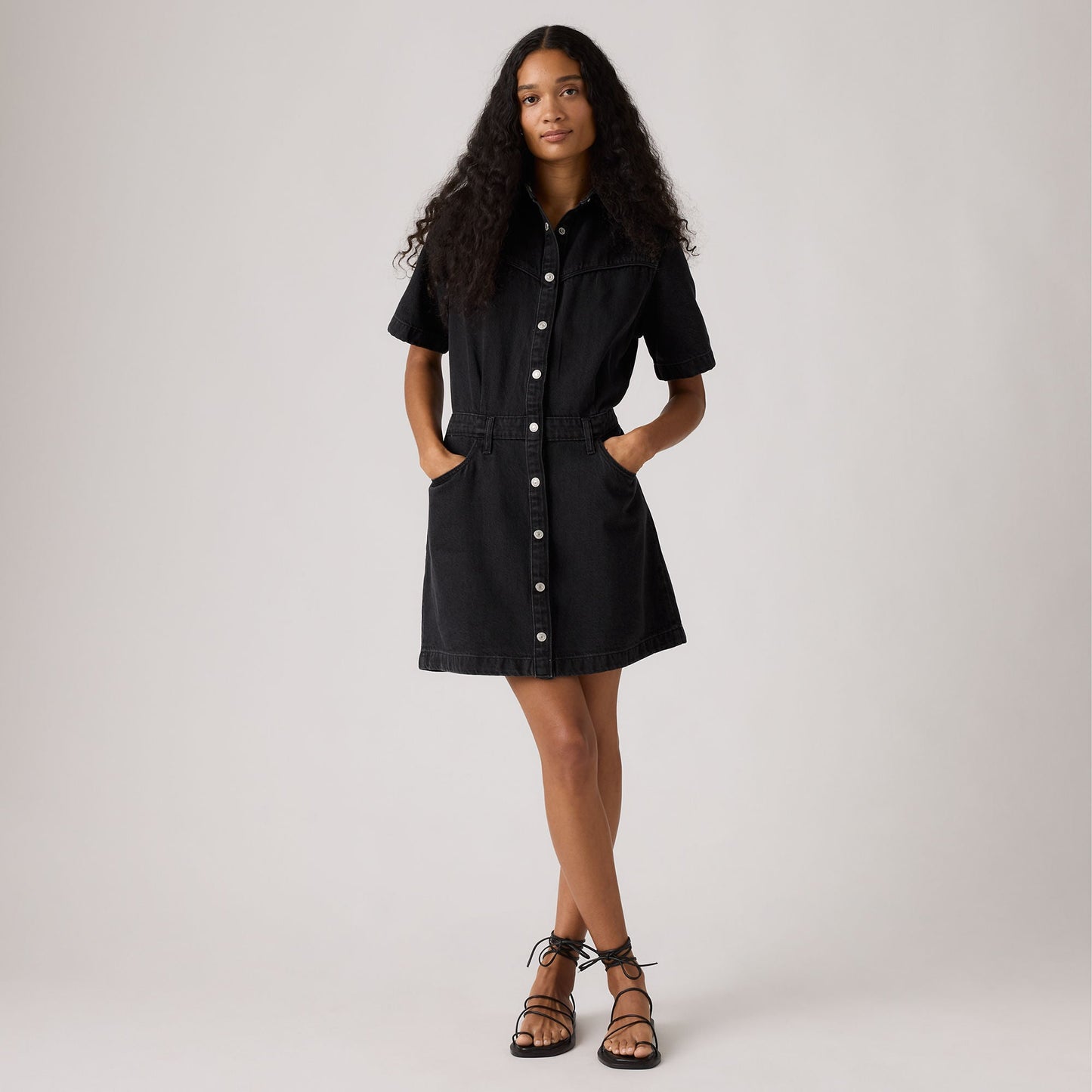 Levi's® Women's Short-Sleeve Logan Western Dress