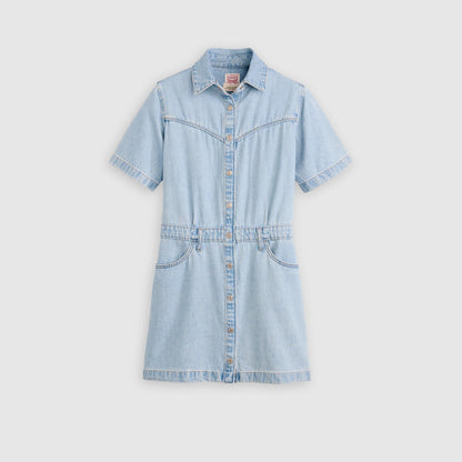 Levi's® Women's Short-Sleeve Logan Western Dress
