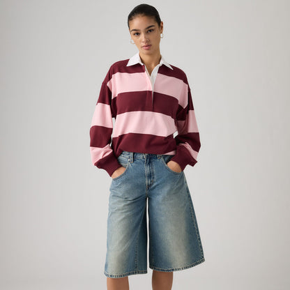 리니 럭비 롱슬리브 티