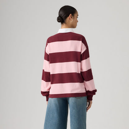 리니 럭비 롱슬리브 티