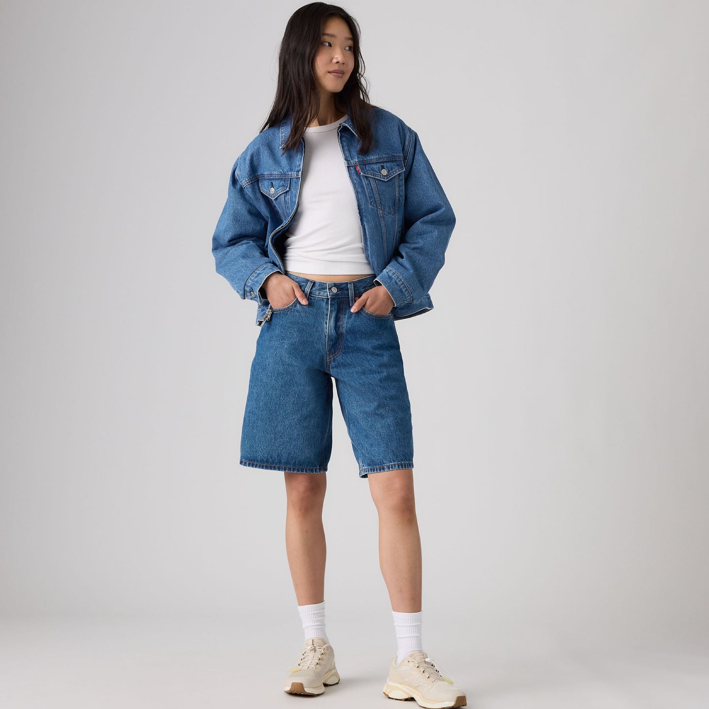 Levi's® x Sky High Farm Goods 배기 유틸리티 쇼츠