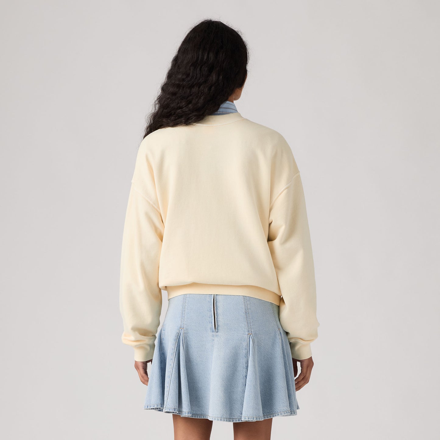 빈티지 박시 스웻셔츠