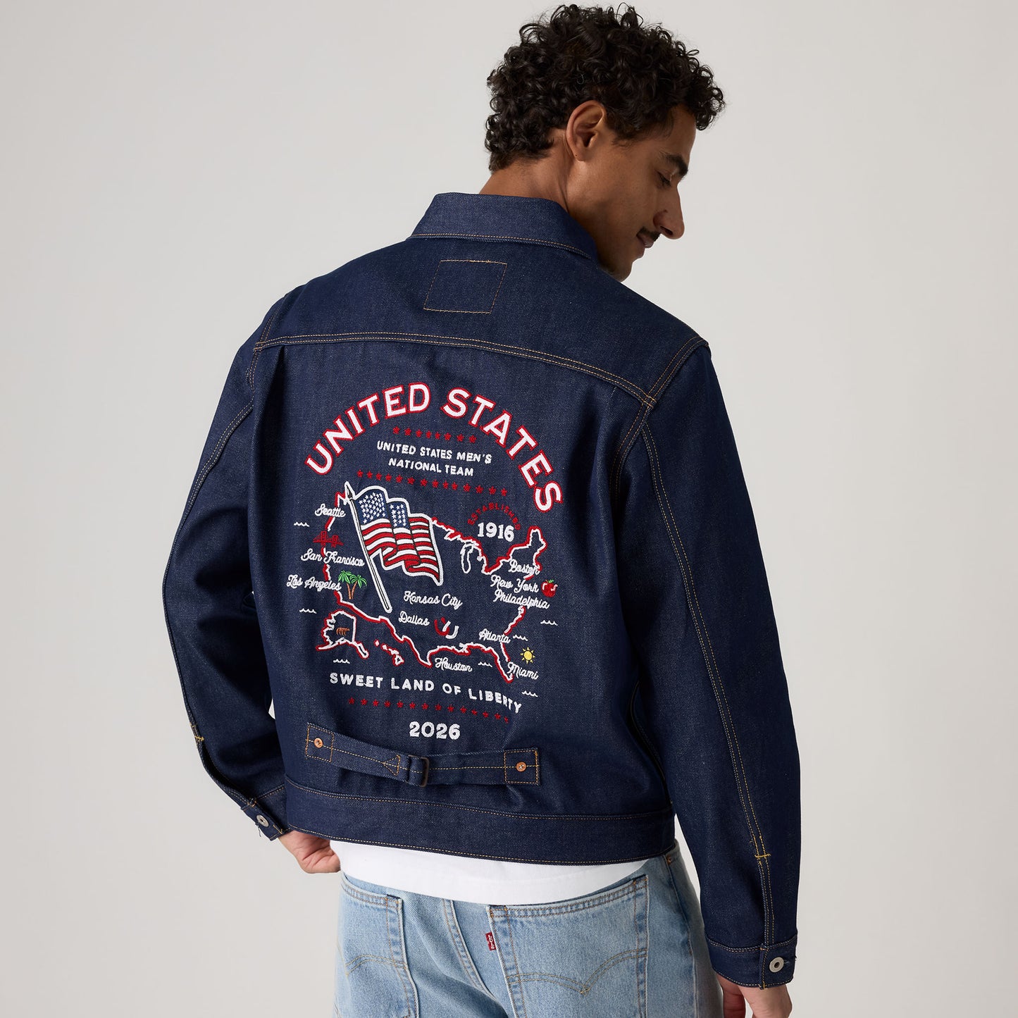 LEVI'S® FOOTBALL USA 사커 타입 I 자켓