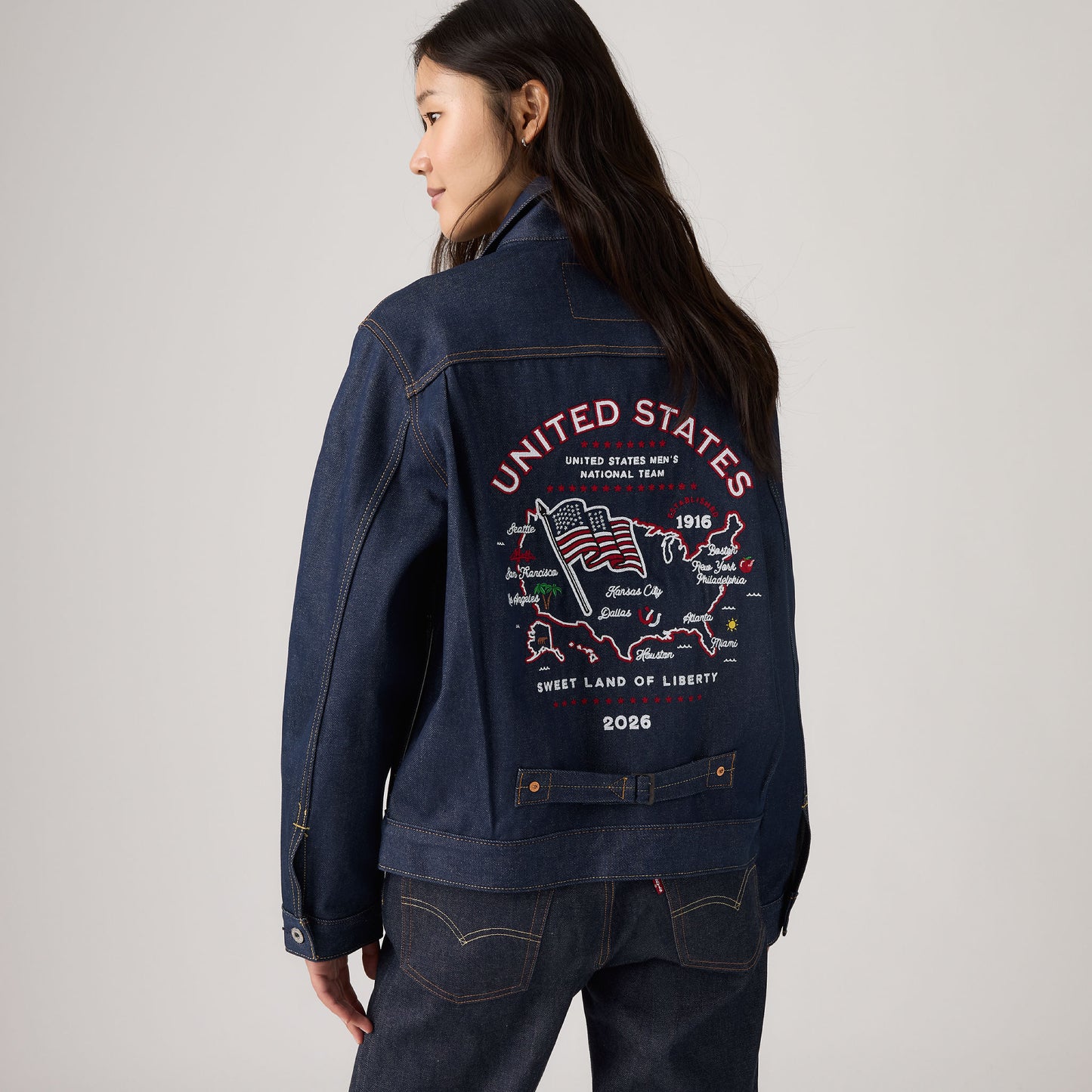 LEVI'S® FOOTBALL USA 사커 타입 I 자켓
