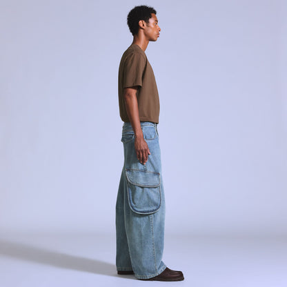 BlueTab™ 데님 카고