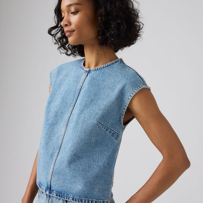 데님 티