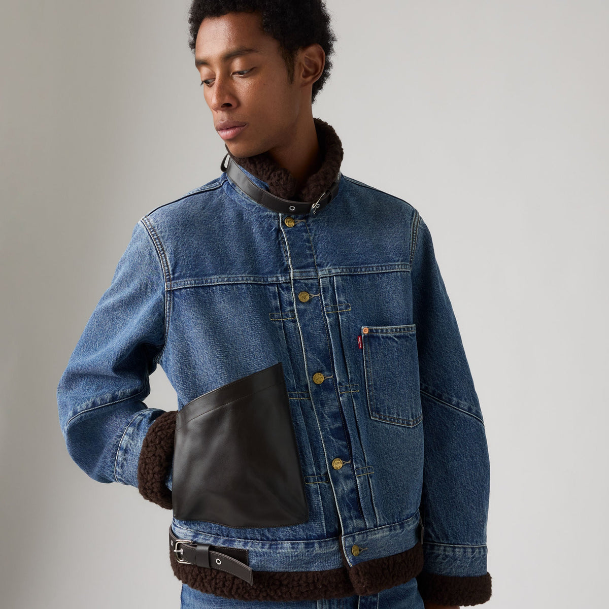 Levi's® x Sacai 셰르파 자켓