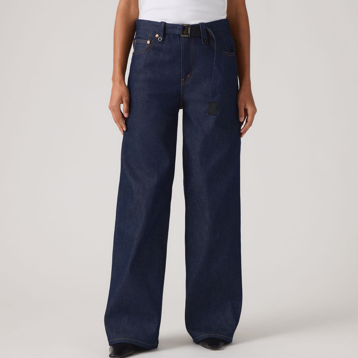 Levi's® x Sacai 벨티드 와이드 팬츠