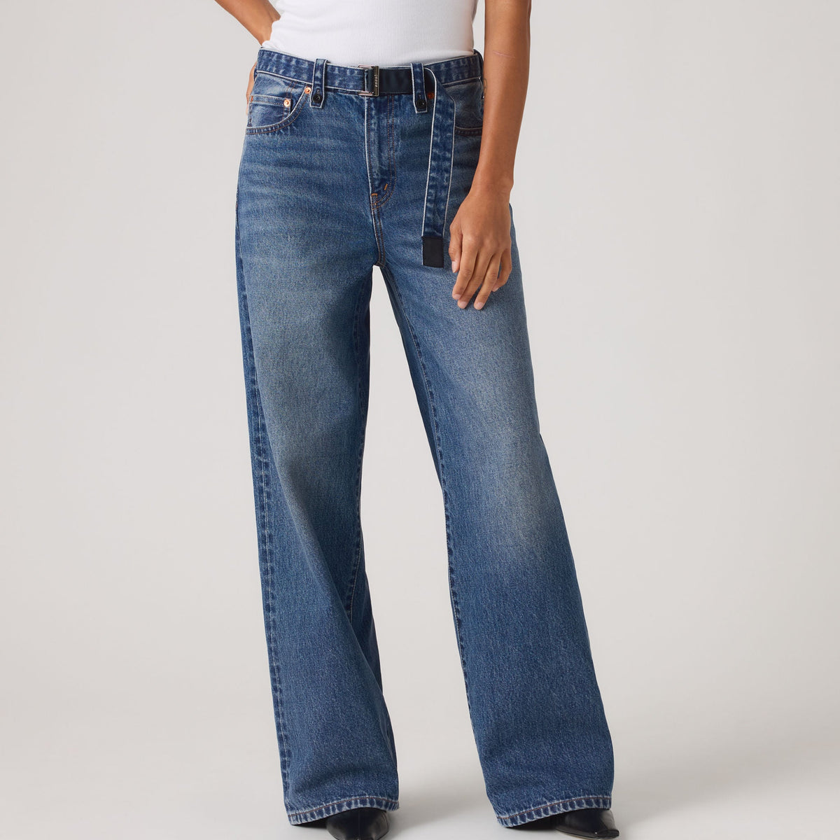 Levi's® x Sacai 벨티드 와이드 팬츠