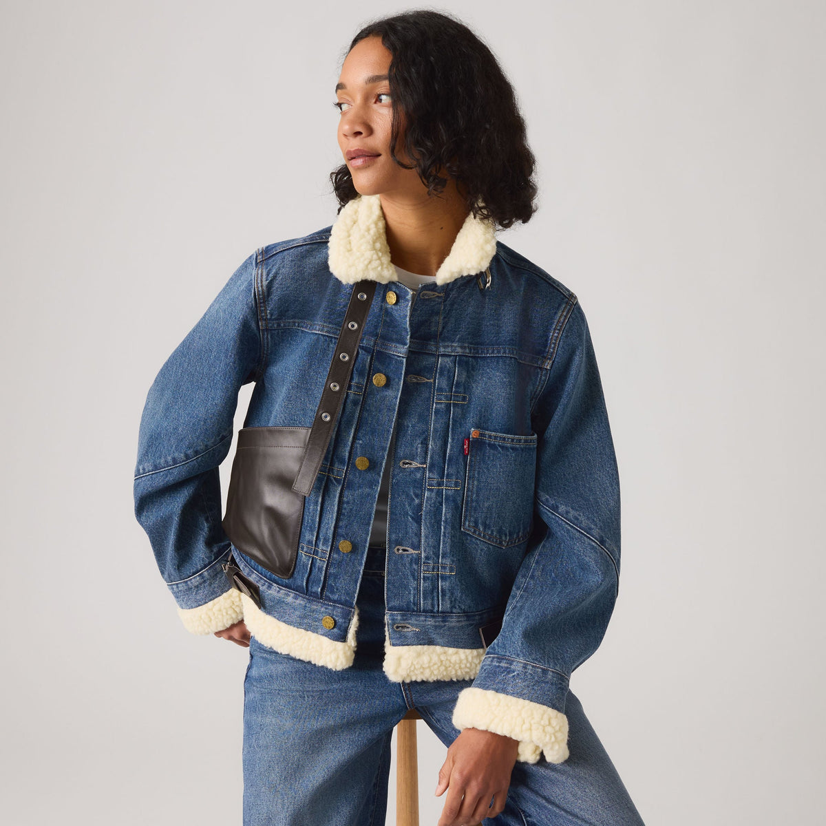 Levi's® x Sacai 셰르파 자켓
