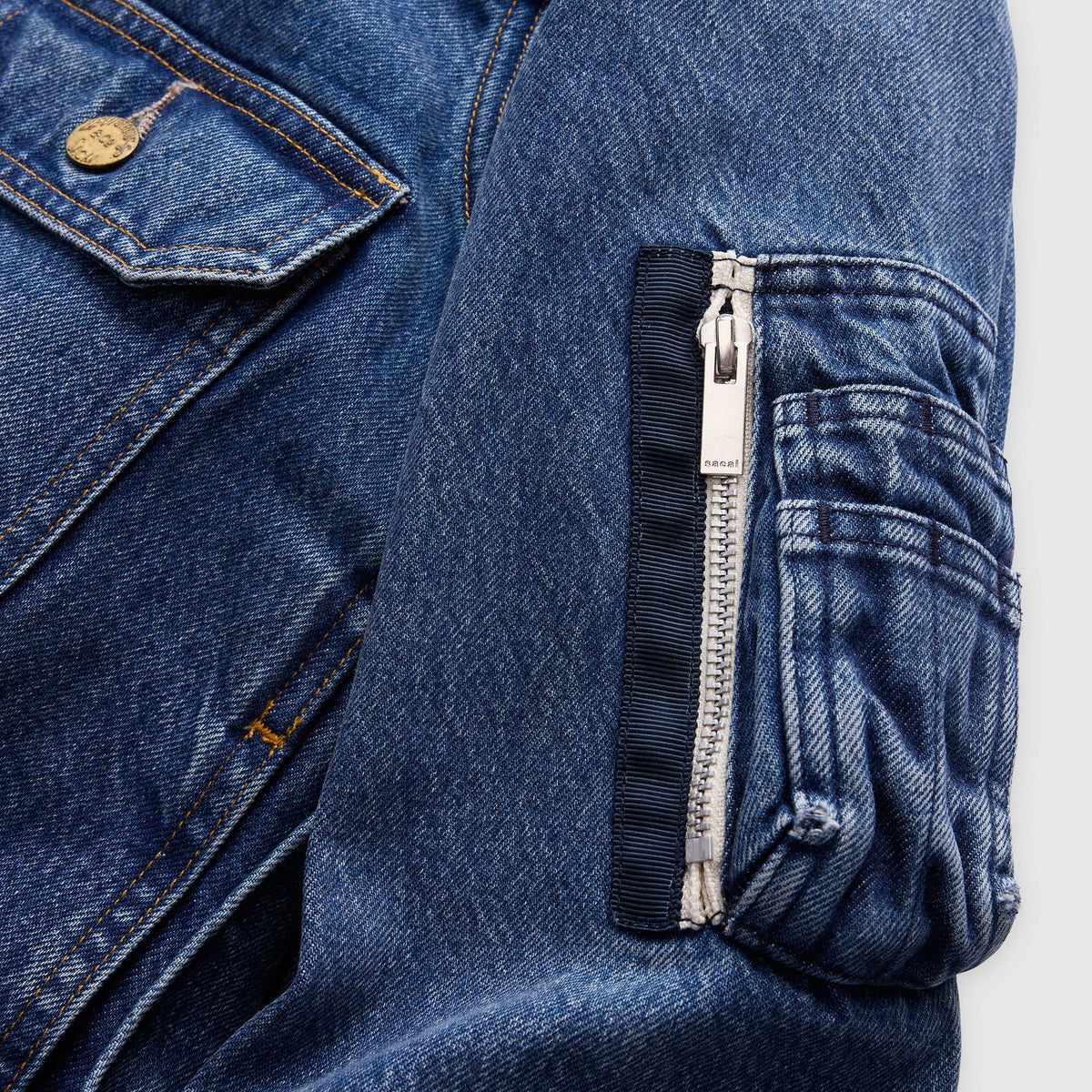 Levi's® x Sacai 블루종 자켓