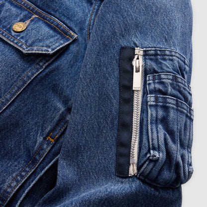 Levi's® x Sacai 블루종 자켓