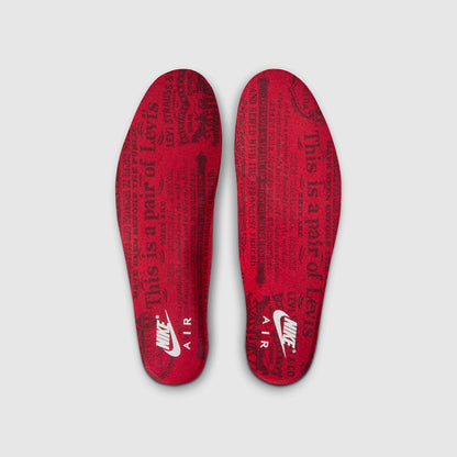 LEVI'S® x JORDAN 블랙 데님 스니커즈