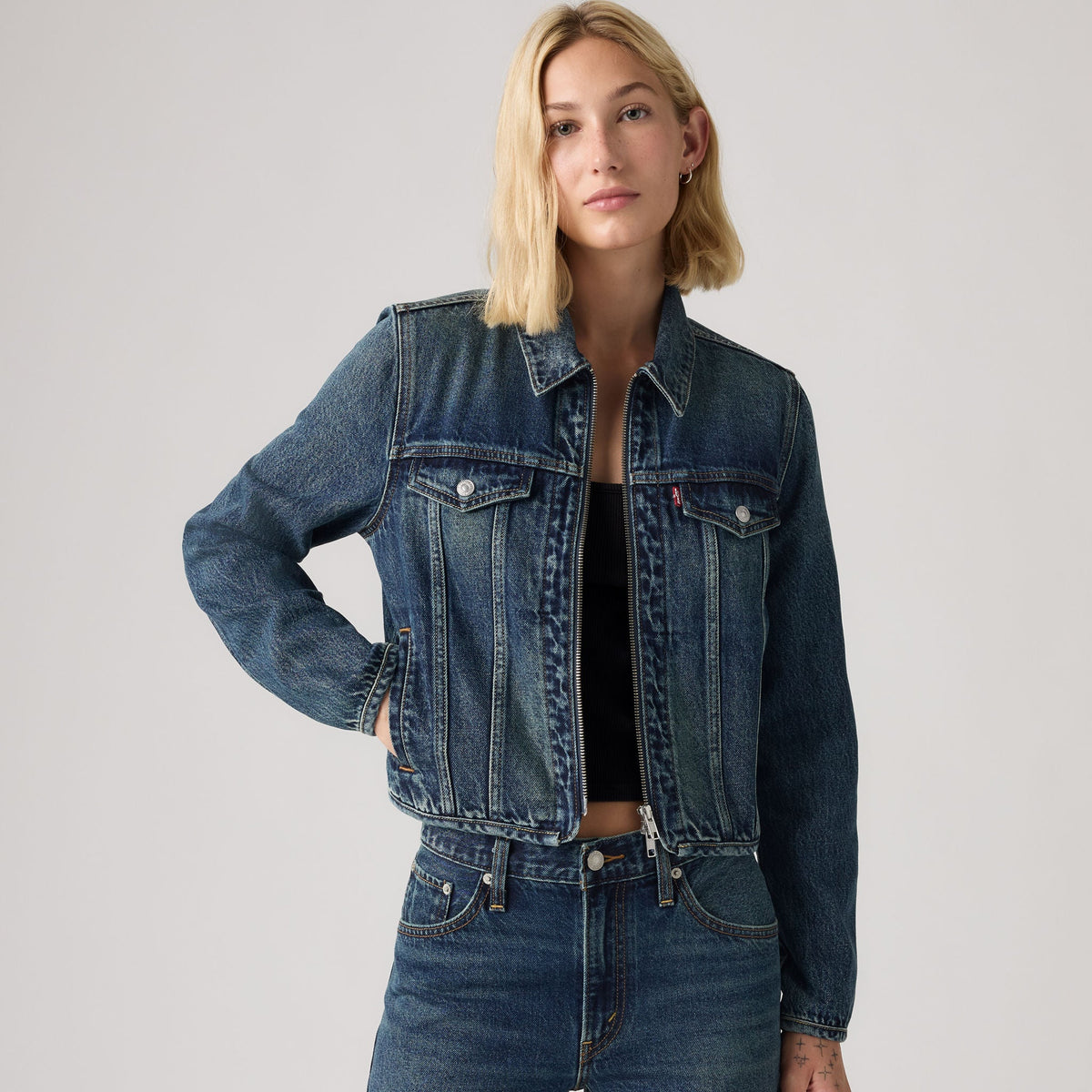 [9/18 순차 배송] Levi's® x Rosé 데님 자켓