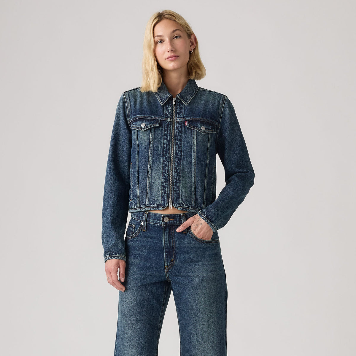 [9/18 순차 배송] Levi's® x Rosé 데님 자켓