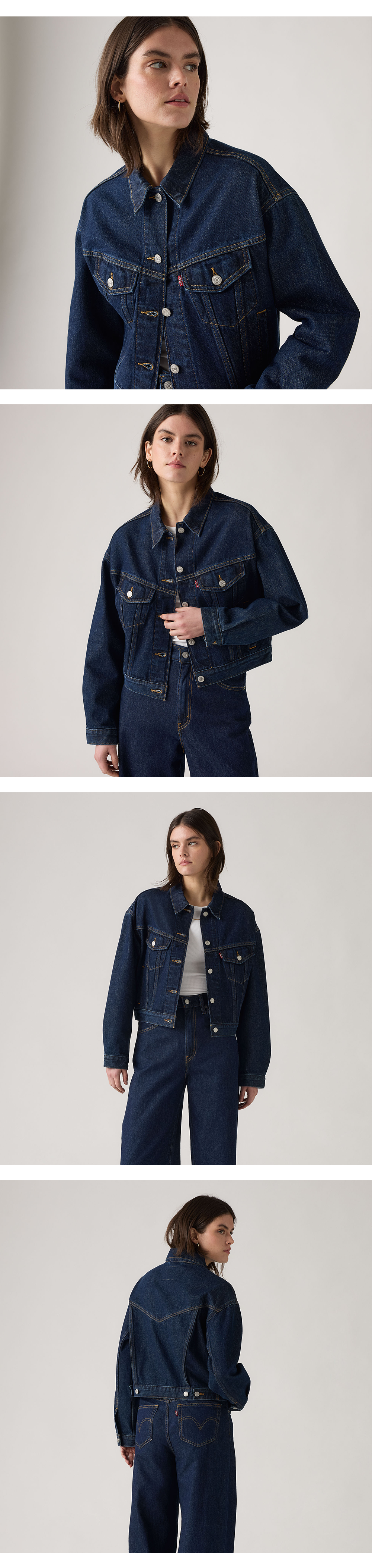 90s 트러커 자켓