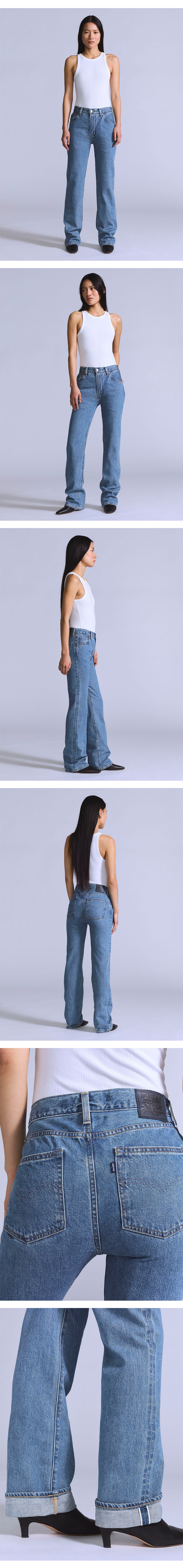 BLUETAB™ 재패니즈 셀비지 플랭크 스트레이트 진