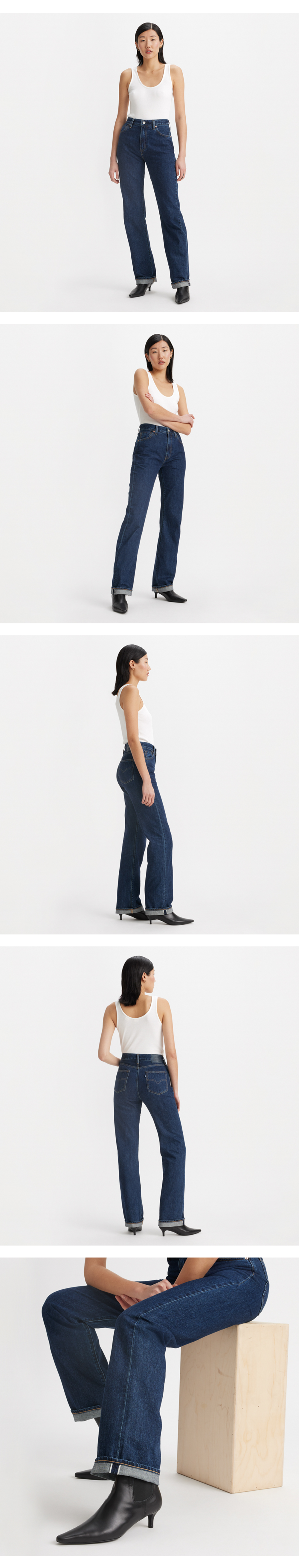 BLUETAB™ 재패니즈 셀비지 플랭크 스트레이트 진